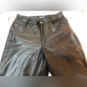 Leather pants